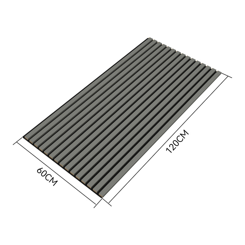 Croquis coté Panneaux acoustiques Vang MDF 120 x 60 NEU.HOLZ