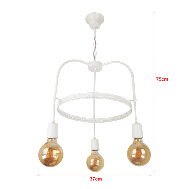 Maatschets lux.pro Hanglamp Llandudno E27 - 5 varianten