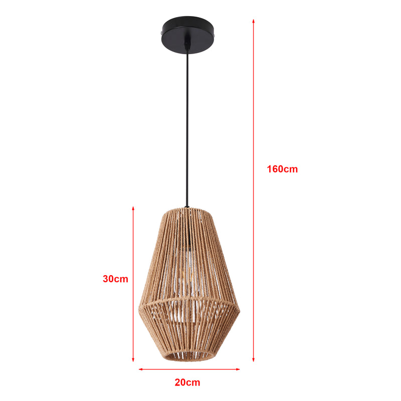 Maatschets lux.pro Hanglamp Newtownabbey 160x20 cm E27 - 3 varianten