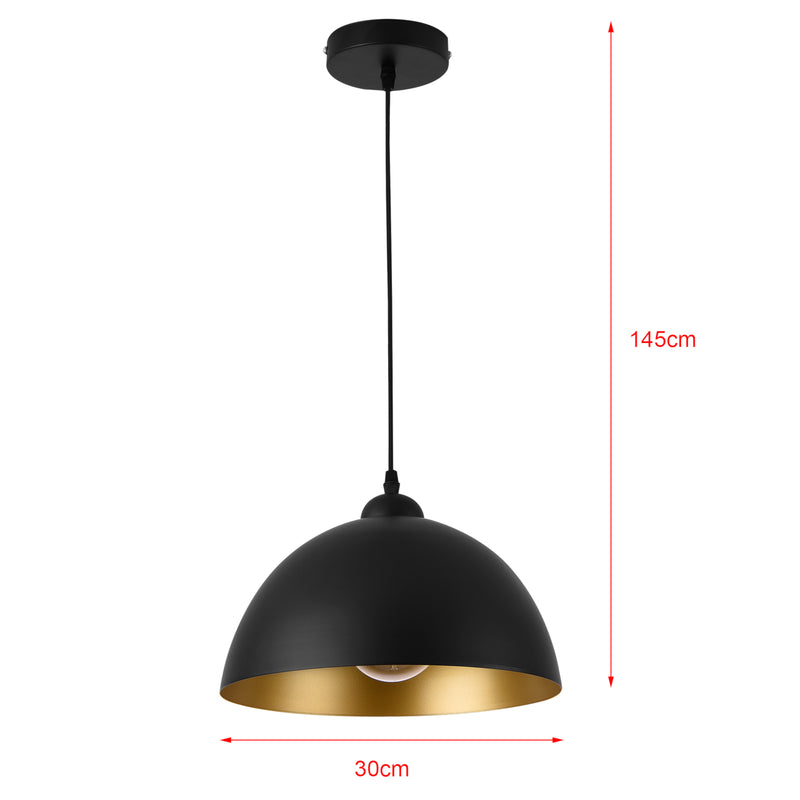 Maatschets Design hanglamp 18xØ30 cm 2xE27 Toulon set van 2 - verschillende kleuren