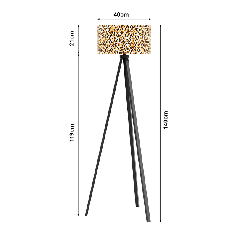 Maatschets lux.pro Staande lamp TunbridgeWells vloerlamp 140 cm E27 - 4 varianten