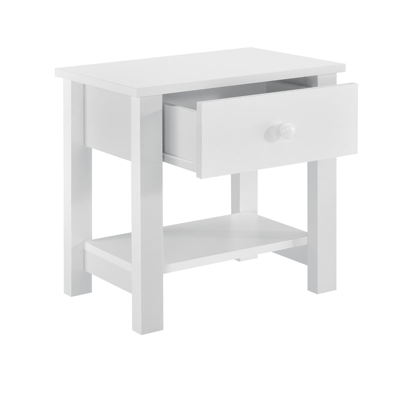 Maatschets Nachtkastje Capri MDF 40x29,7x41,5 cm met lade en plank - 2 varianten