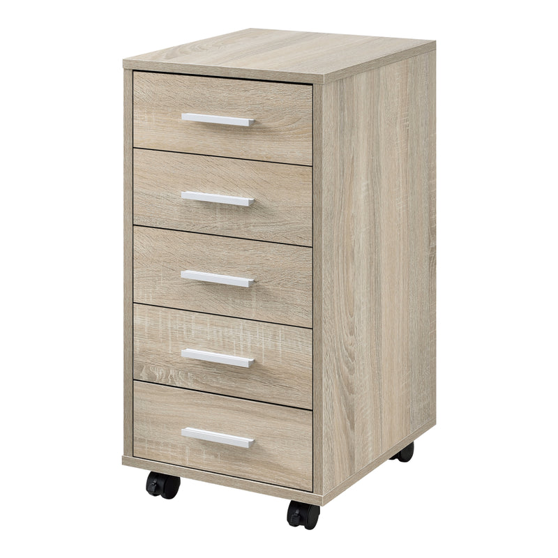 Maatschets Kantoorkast ladekast op wielen 63x33x38 cm - 2 kleuren