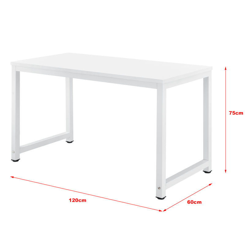 Maatschets Bureau laptoptafel Herning 120x60x75 cm - verschillende kleuren