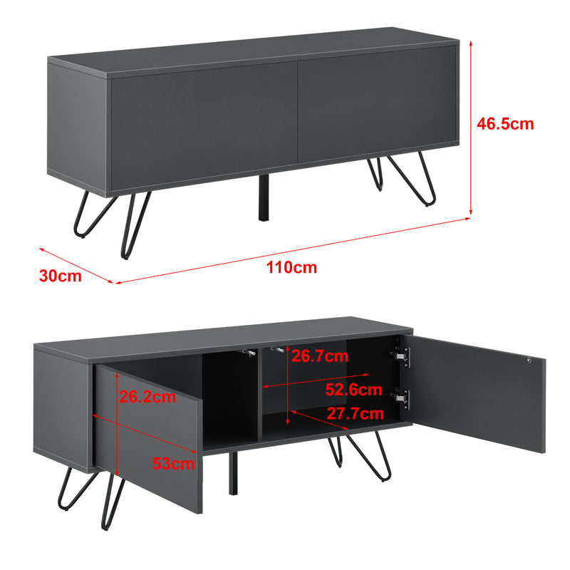 Maatschets Commode Bollebygd 46,5x110x30 cm - 3 varianten