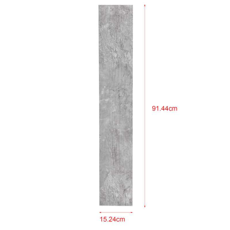 Maatschets Design PVC laminaat zelfklevend set van 7 of 28 Slate Grey Oak