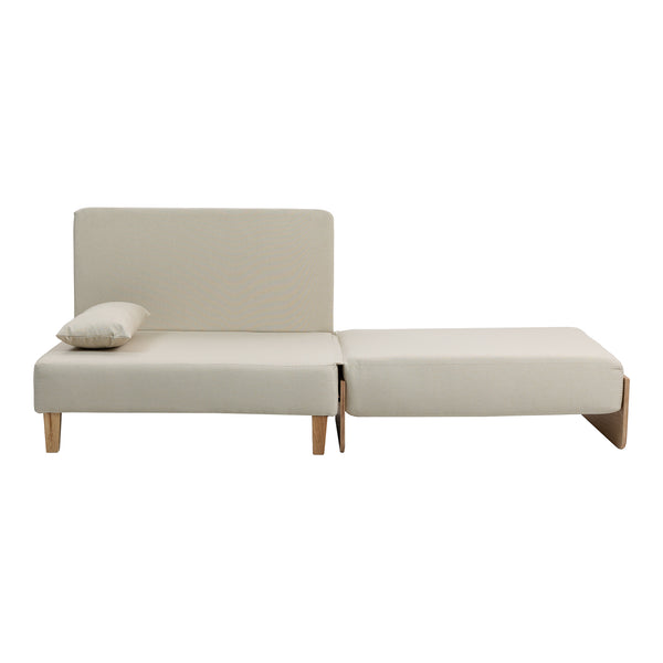 Canapé convertible 1 place Seinlus 81 x 88 x 68 cm [en.casa]