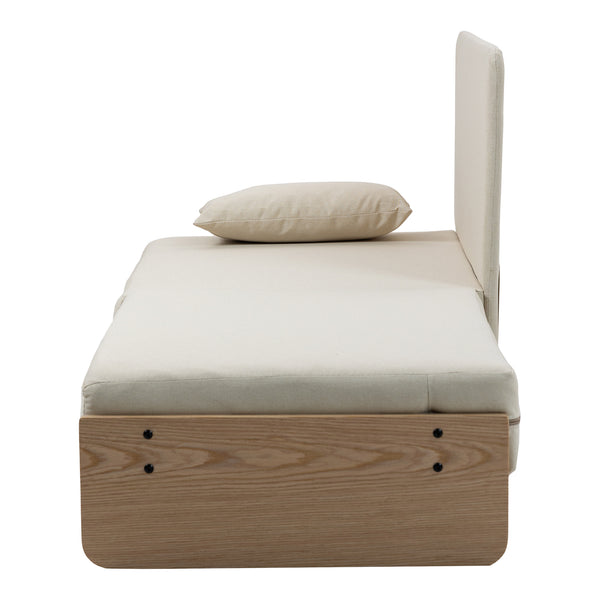 Canapé convertible 1 place Seinlus 81 x 88 x 68 cm [en.casa]