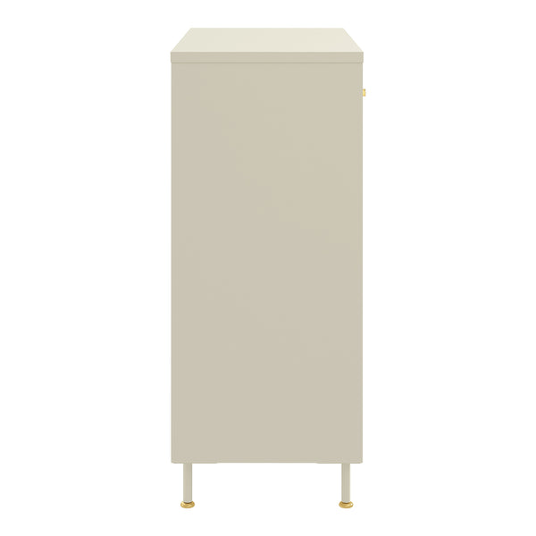 Sideboard Lindau commode 97x80x40 cm cremewit [en.casa]