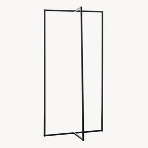 Porte-manteau Norjad 160x80x41 cm Métal Noir [en.casa]