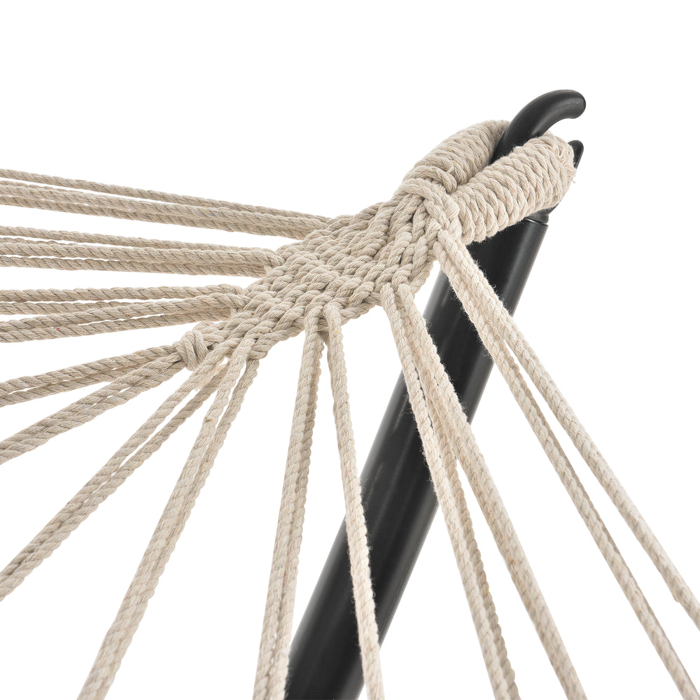 Support pour hamac 290 cm noir universel casa.pro - premiumXL