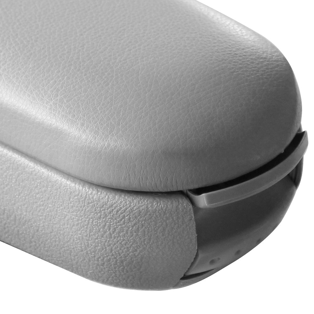 Accoudoir central Skoda Octavia avec compartiment de rangement similicuir gris pro.tec - premiumXL