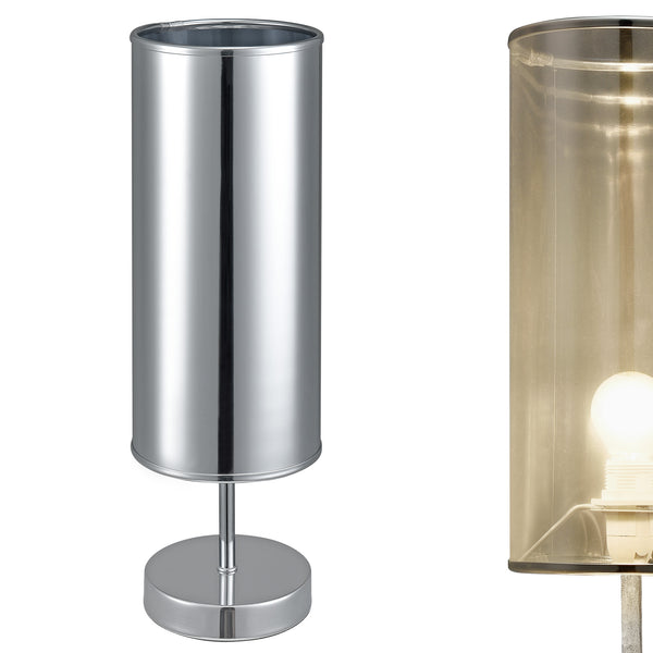 [lux.pro] lampe de table 'Gloss' (44cm x Ø 13,5cm) lampe de table lampe de bureau Lampe (1x socle E14)
