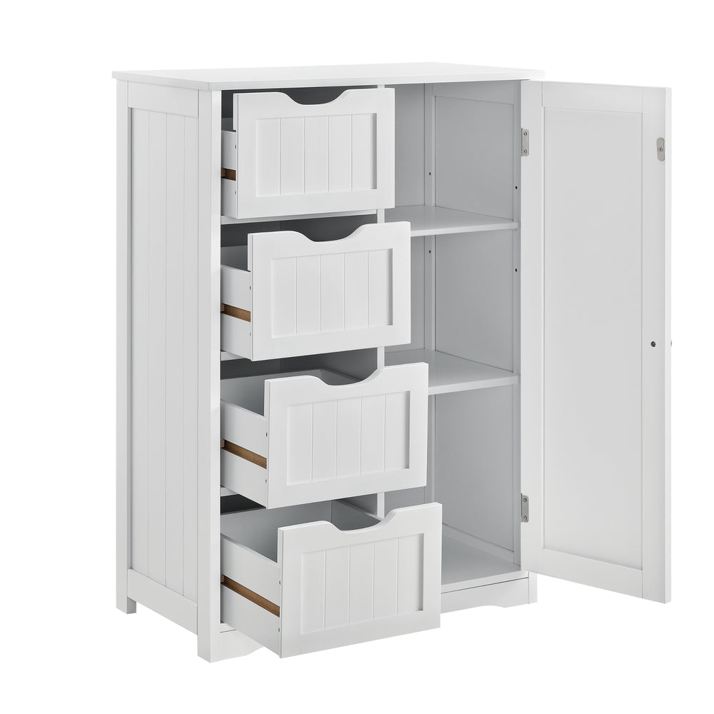 Badkamerkast Locust 81x55x30 cm Wit en.casa - premiumXL