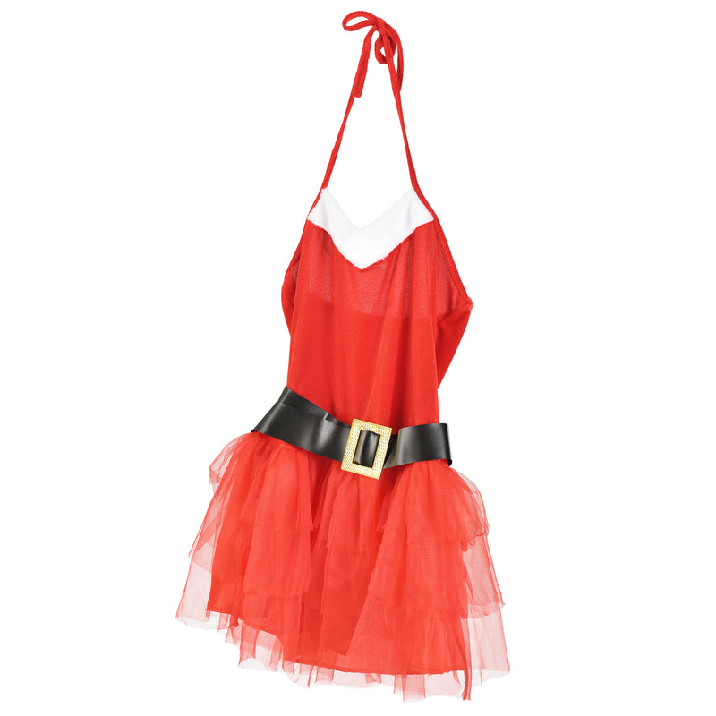 Croquis coté Robe Noël femme de  3 pièces Polyester 64 x 50 cm [en.casa] 