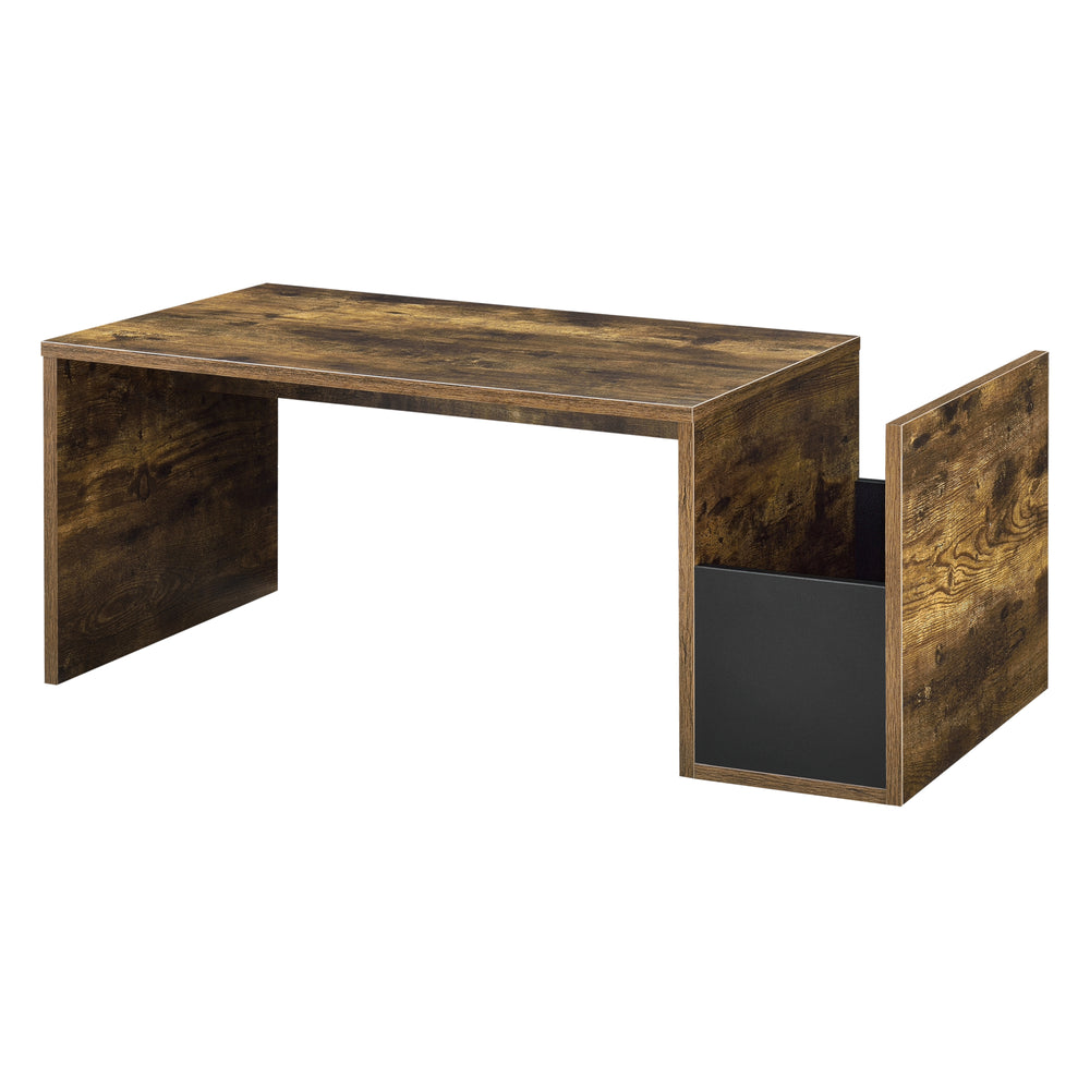 Table basse Bollnäs 90x45x35 cm avec compartiment de rangement, différentes couleurs en.casa - premiumXL