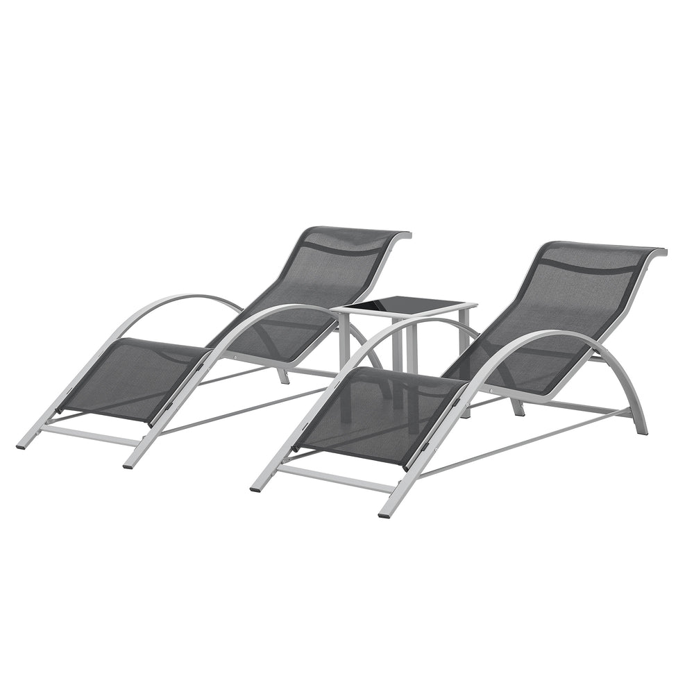 Tuinmeubelset Binetto 3dlg. [en.casa] - premiumXL