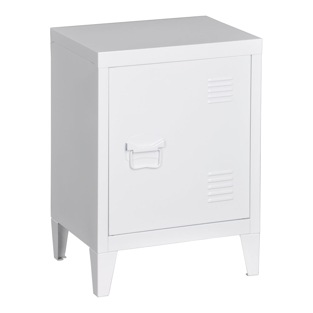 Table de nuit Inari poignée de porte à gauche acier [en.casa] - premiumXL