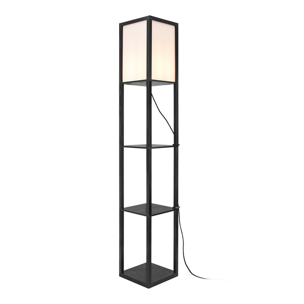 [lux.pro] Staande lamp Stapleford vloerlamp E27 zwart en wit