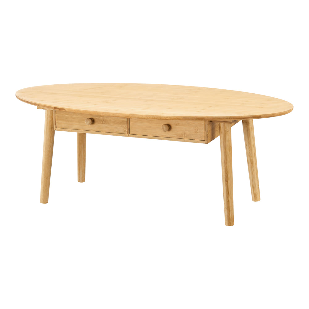 Table basse Harboøre bambou naturel [en.casa] - premiumXL