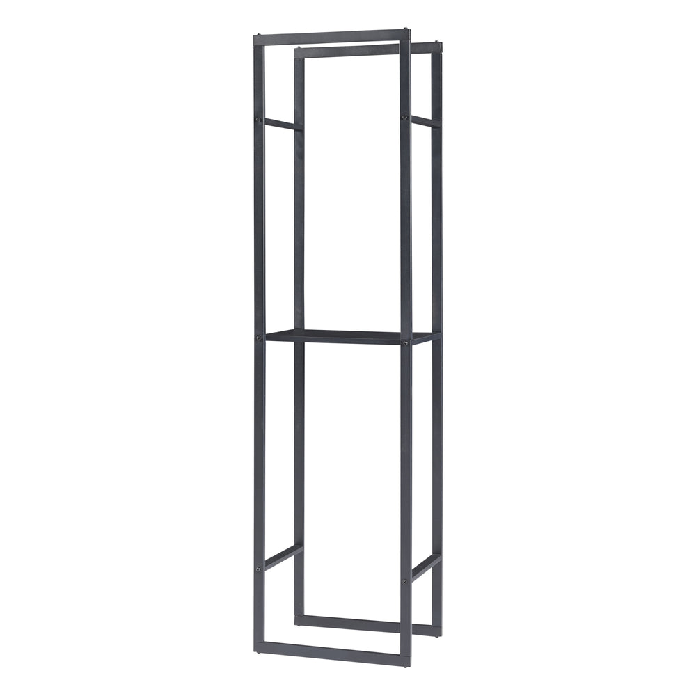 Kaminholzregal Ulvila met plank 45x30x170cm [en.casa] - premiumXL