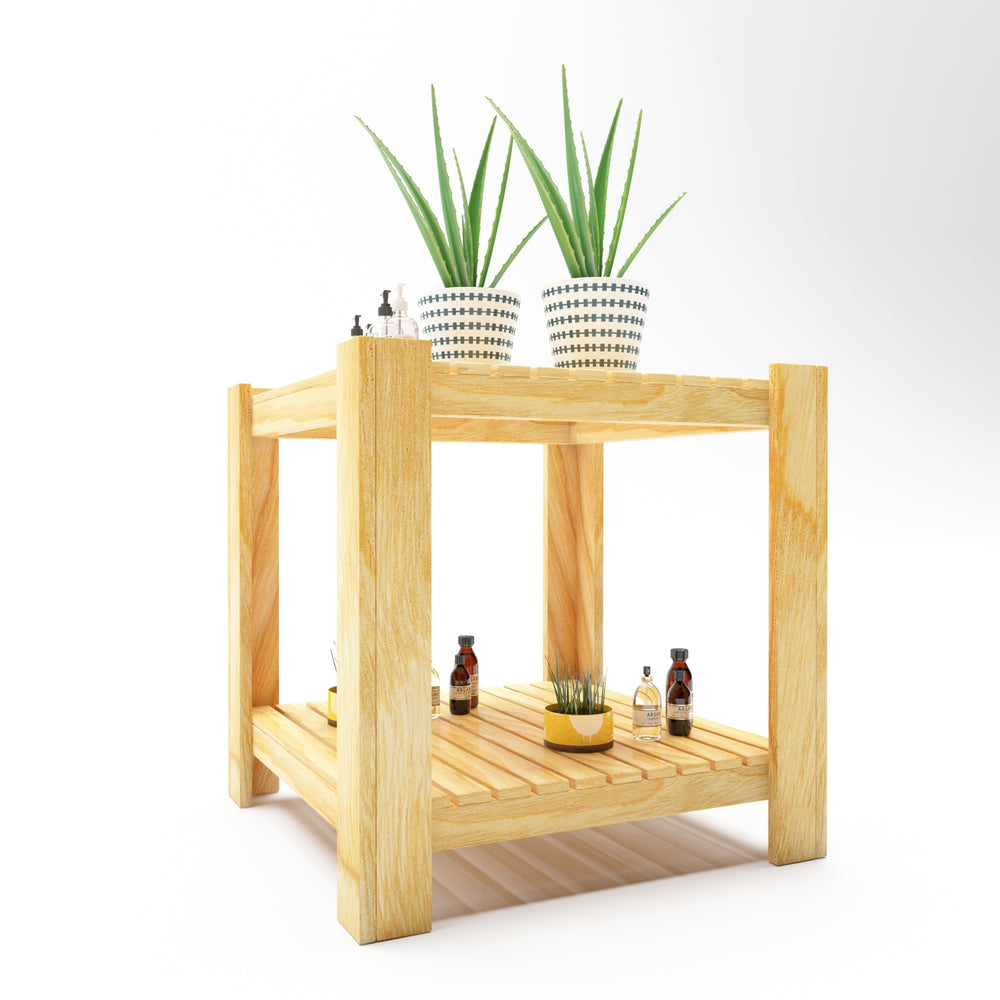 Table basse Malax bois de pin [en.casa] - premiumXL