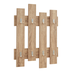 Wandkapstok Raseborg 80x60x3 cm [en.casa]