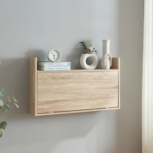 Bureau mural rabattable Rautalampi 48 x 83 x 48 cm [en.casa]
