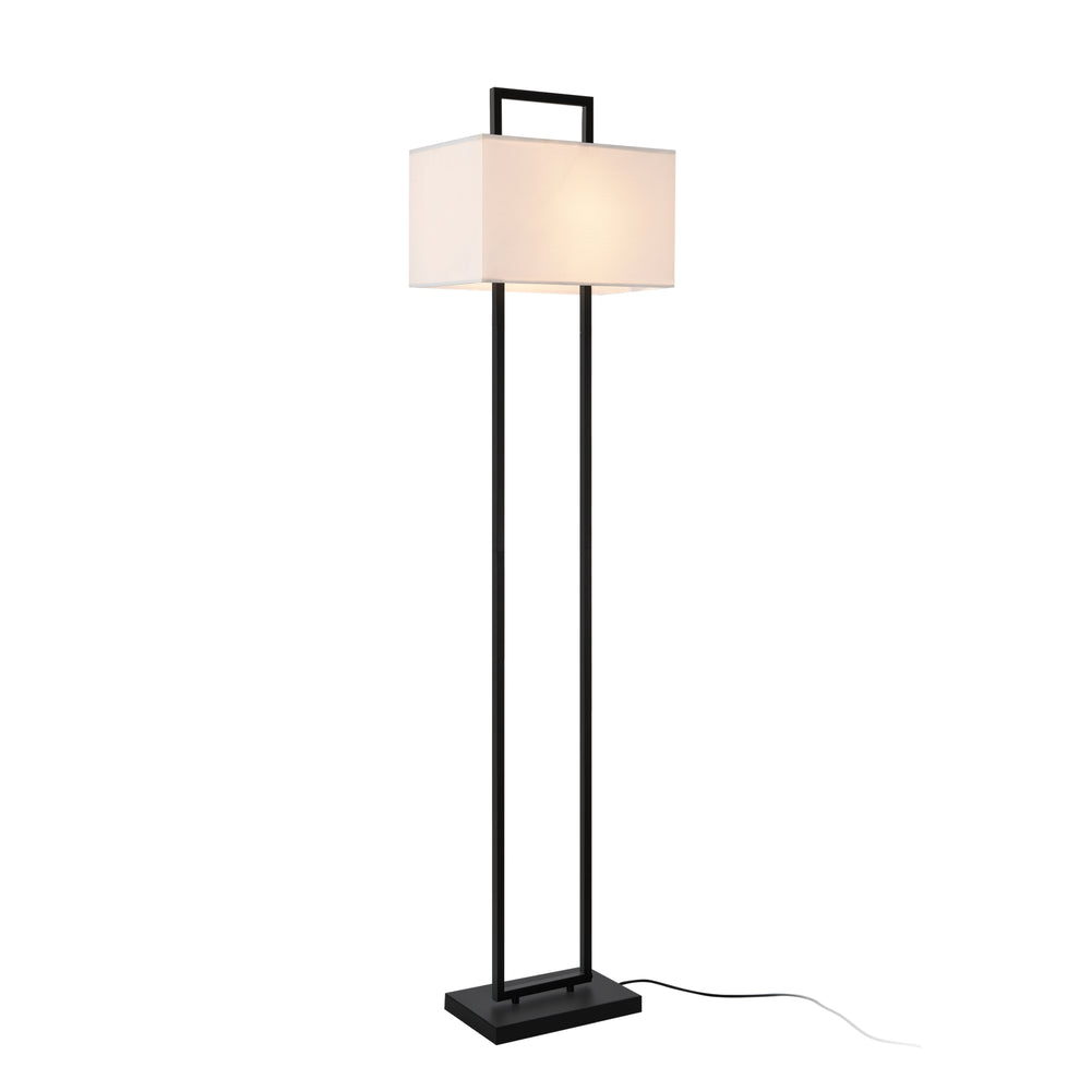 Lampadaire Sigdal Noir / Blanc [lux.pro] - premiumXL