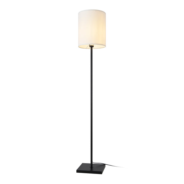 lux.pro Staande lamp Solna vloerlamp 157,5 cm zwart en wit E27