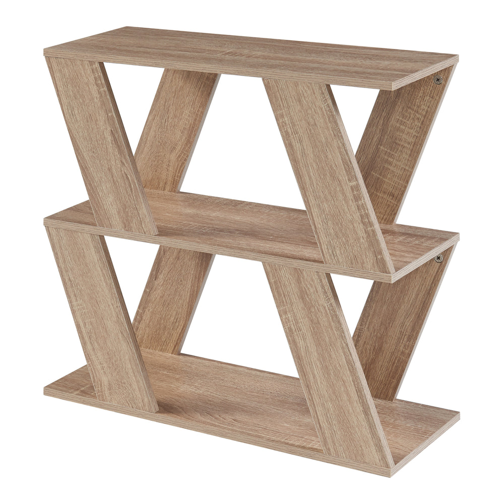 Table d’appoint Nome 60x22x57cm aspect chêne [en.casa] - premiumXL