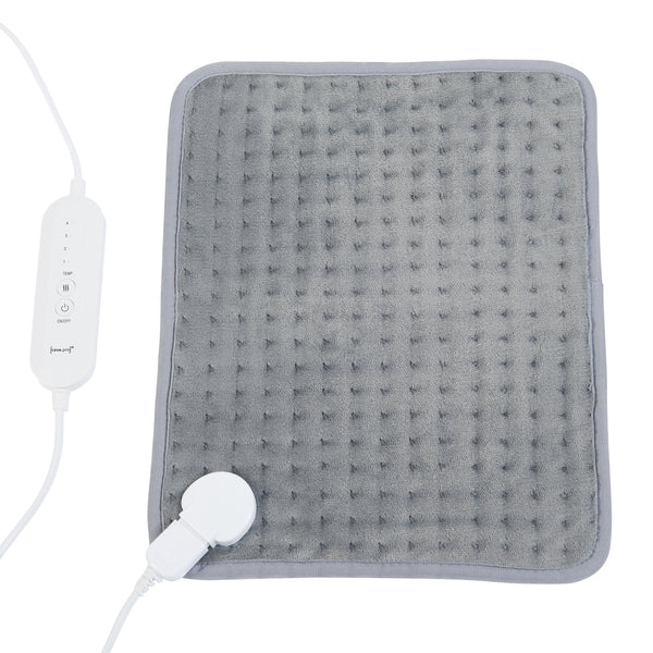Coussin chauffant électrique Bella 40 x 30 cm gris [en.casa]