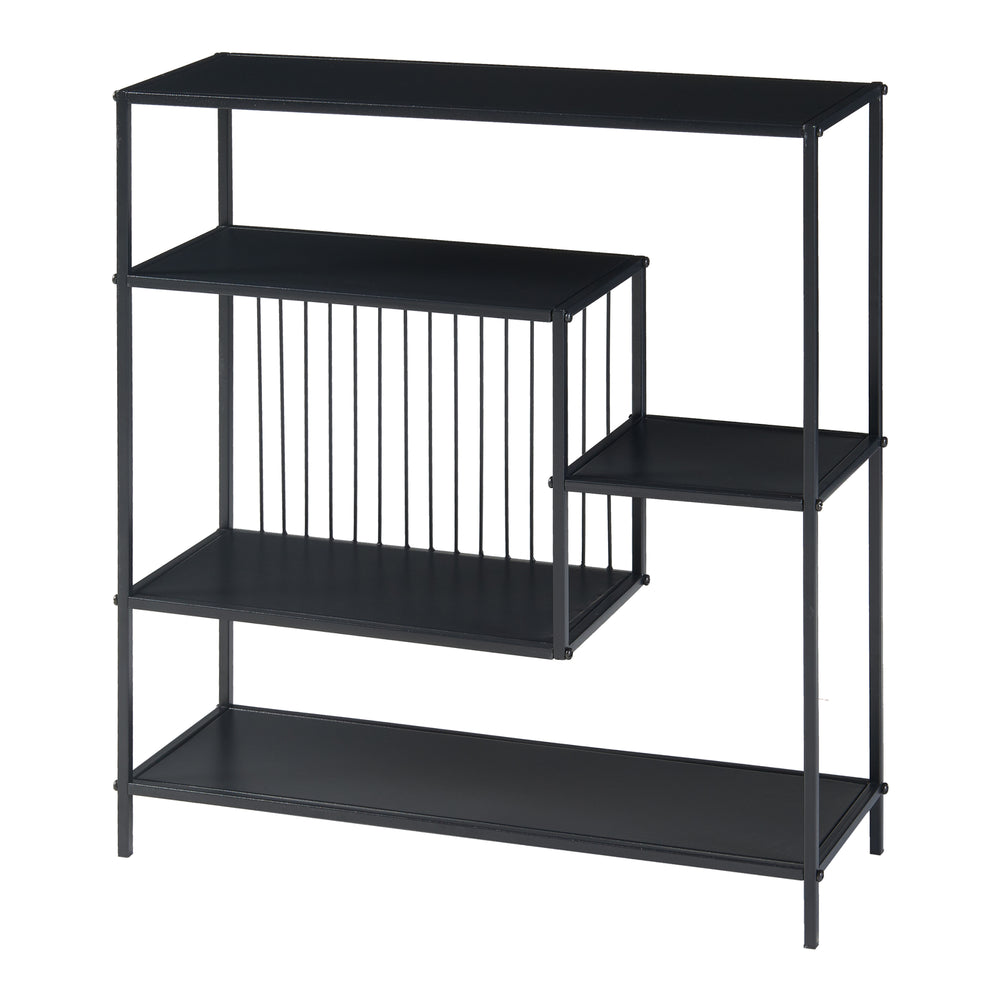 Table console Beesel 65,5x60x20 cm noir [en.casa] - premiumXL