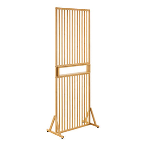 Kamerscherm Fron scheidingswand 197x75,5x40 cm bamboe [en.casa]