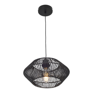 Suspension Amersham E27 noir lux.pro