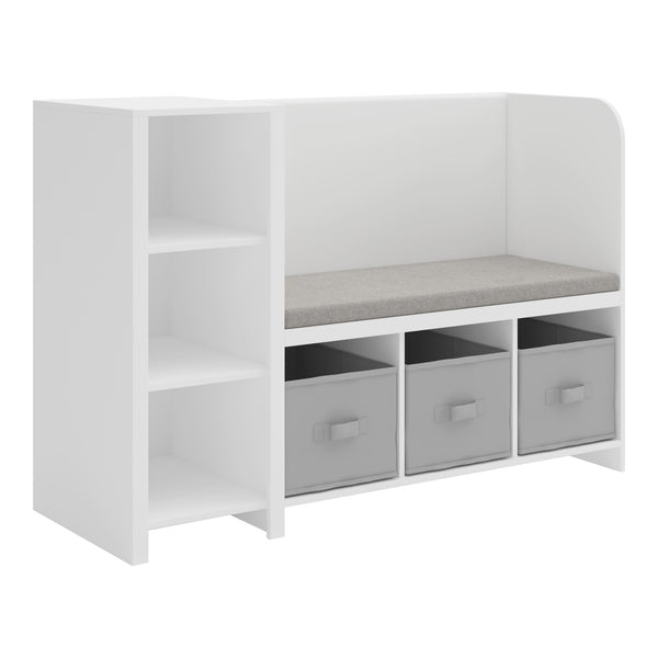 Kinderrek Høylandet met zitbank 76x112x40 cm [en.casa]