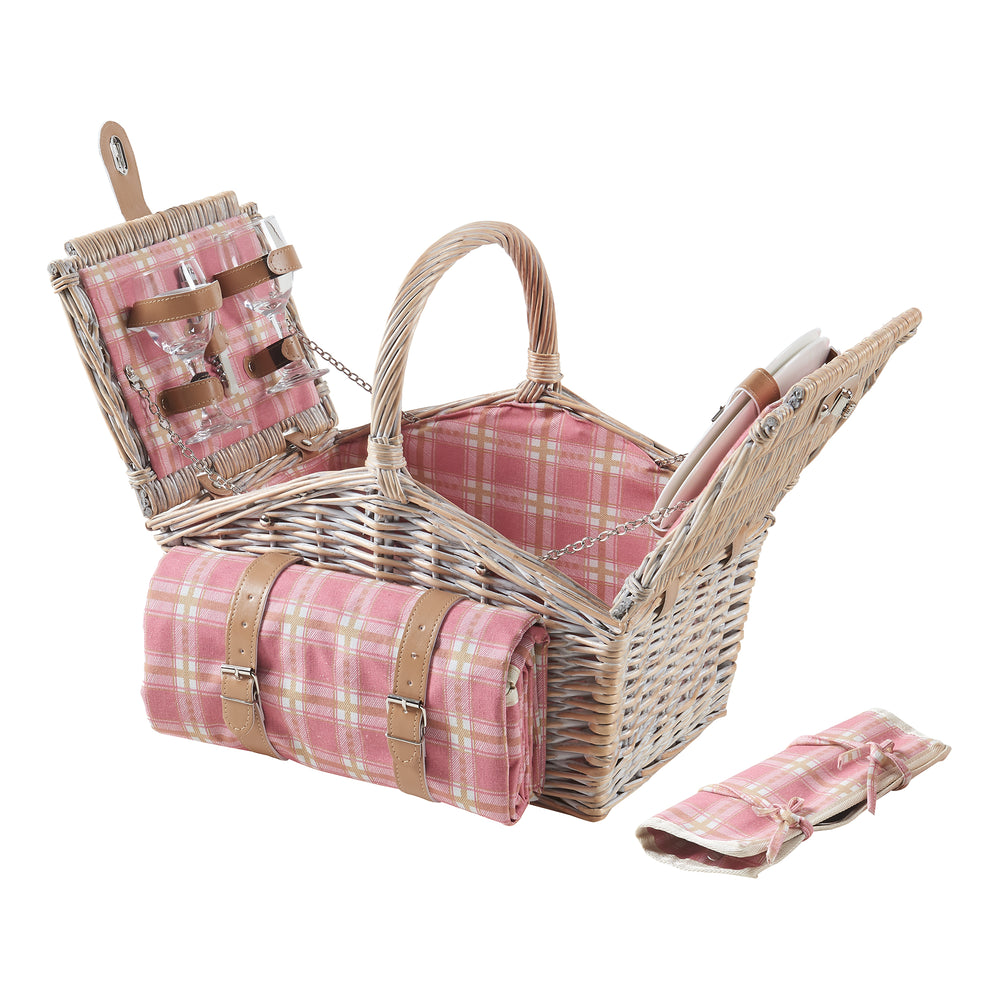 Panier pique-nique Bucchianico pour 2 personnes set complet [casa.pro] - premiumXL