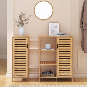 Dressoir Hakseri bamboe 87x99x33 cm naturel [en.casa]