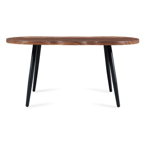 Table basse Ken 100 x 60 x 47 cm aspect noyer [en.casa]