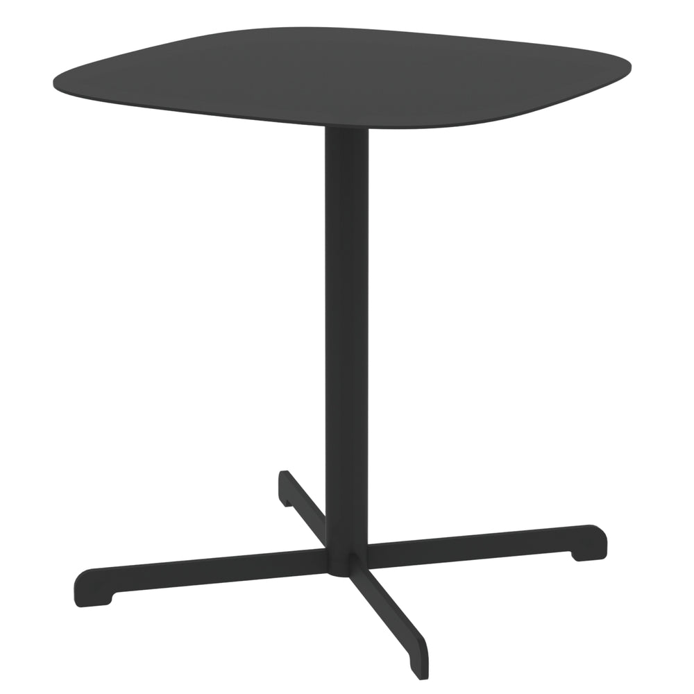 Outdoor bijzettafel Foggia 43x40x40 cm staal antracietgrijs [casa.pro]