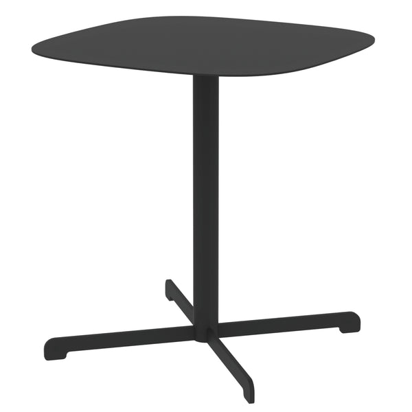 Outdoor bijzettafel Foggia 43x40x40 cm staal antracietgrijs [casa.pro]