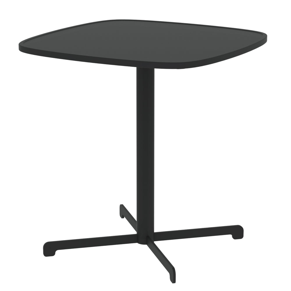 Outdoor bistrotafel Foggia 75x70x70 cm staal antracietgrijs [casa.pro]