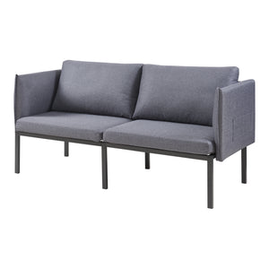 2-zitsbank Kamar 158x79x63 cm [en.casa]