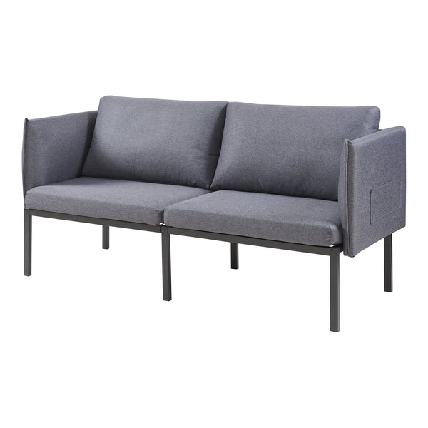 2-zitsbank Kamar 158x79x63 cm [en.casa]