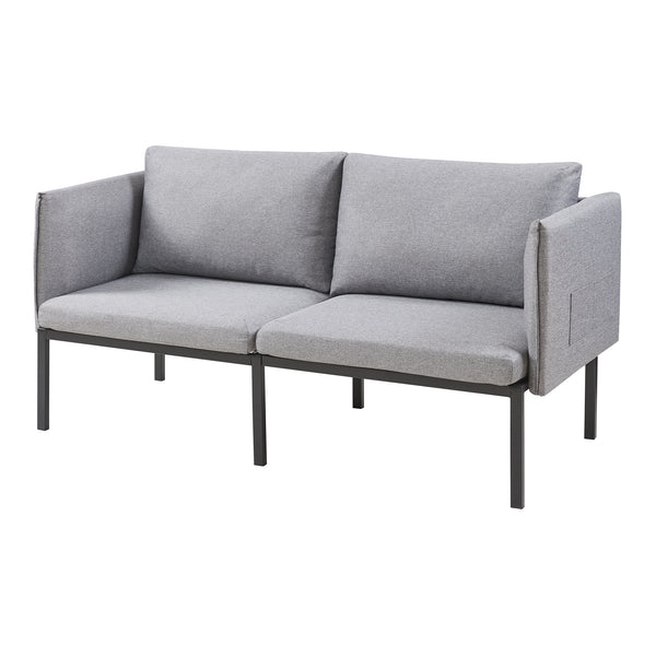 Canapé 2 places Kamar 69 x 158 x 63 cm [en.casa] 
