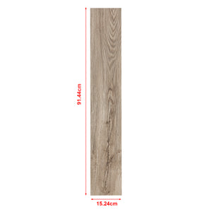 PVC laminaat 0,975 m² zelfklevend voelbare houtstructuur eiken