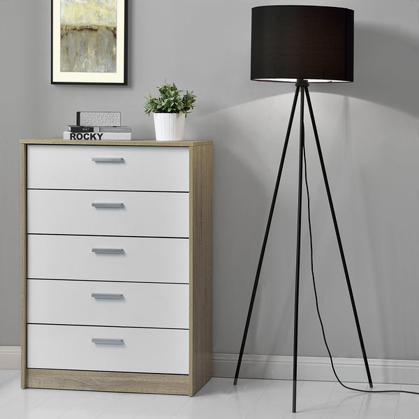 Tripod lamp 150 cm staande lamp vloerlamp E27 zwart