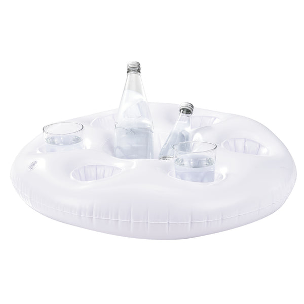 Opblaas bekerhouder drankhouder voor 6 drankjes Ø60x11 cm