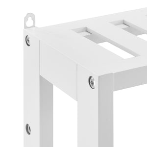 Badkamerrek wandmontage MDF 54x15x60 cm wit