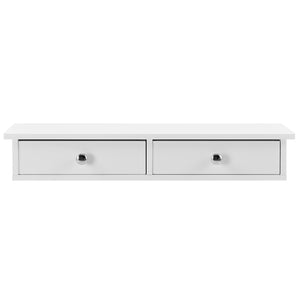 Étagère murale Geeste 10 x 60 x 15 cm blanc [en.casa]